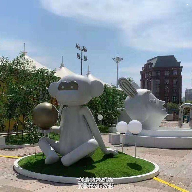 白鋼人頭像雕塑提供，露天雕塑，鏡面人頭像雕塑承接